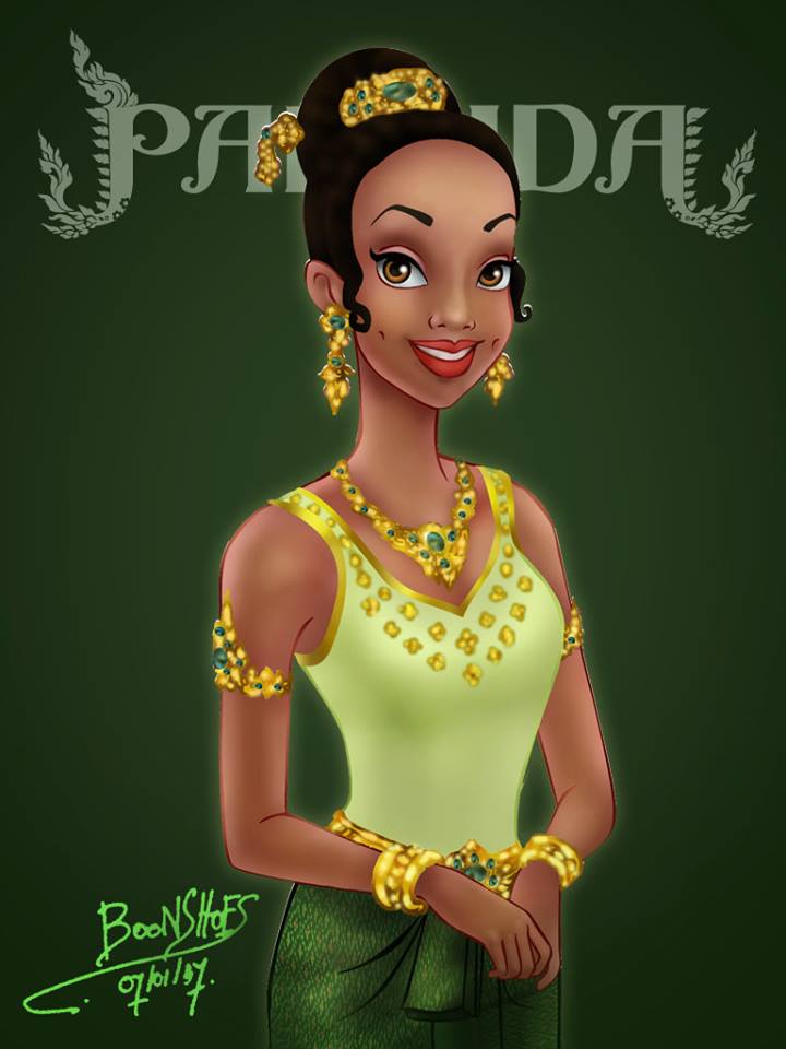 Tiana จากเรื่อง The Princess and the Frog (มหัศจรรย์มนต์รักเจ้าชายกบ) Tiana จากเรื่อง The Princess and the Frog (มหัศจรรย์มนต์รักเจ้าชายกบ)
