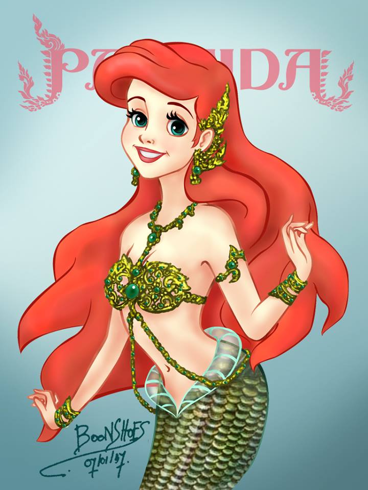 Ariel จากเรื่อง The Little Mermaid (ตำนานรักธิดาสมุทร) Ariel จากเรื่อง The Little Mermaid (ตำนานรักธิดาสมุทร)